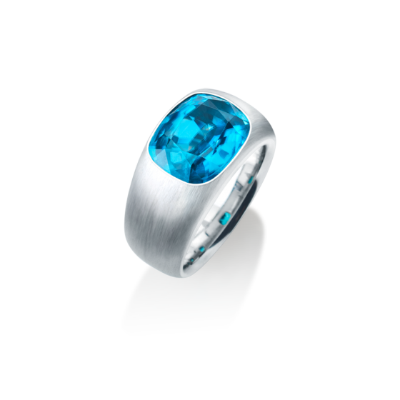 PURE SKY Ring Purer Heaven Starlight Ring 8.8 carat with antique oval facets Starlight 750/000 white gold Starlight Ring white gold ring gold ring Starlight gold ring manufactory gemstone manufactory Munich