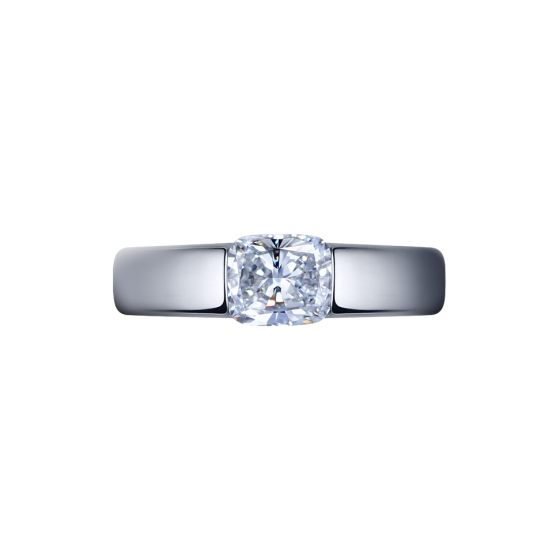 DIAMOND IN PLATINUM Ring platinum ring diamond-in-platinum white diamond 1.5 carat platinum jeweler art engagement rings gold rings silver rings diamond rings gemstone crafting munich