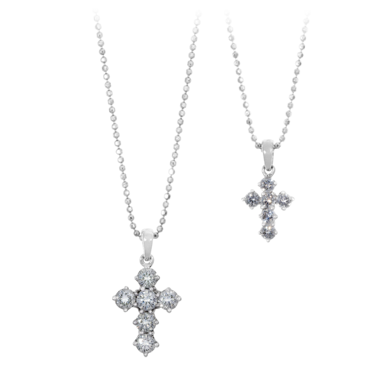 CROSS Pendant cross cross-pendant diamonds in white gold diamond-pendant diamond necklace gold cross pendant white gold cross pendant necklace gold-necklace diamond-necklace